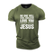 Men's No One Will Ever Love You More Than Jesus Cotton T-Shirt